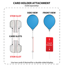Load image into Gallery viewer, PermaShine® 1-Balloon Bouquet Table Top Kit
