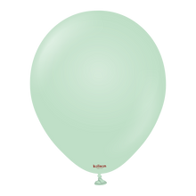 Load image into Gallery viewer, K67351 Kalisan Pastel Matte Macaron Green 5" Round (50ct)
