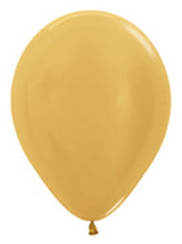 Load image into Gallery viewer, 238265 Metallic Gold 11" Round (50ct)
