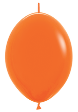Load image into Gallery viewer, 841342 Fashion Orange 12" Link-O-Loon Balloons (25ct)
