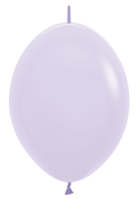 Load image into Gallery viewer, 54178 Pastel Matte Lilac 12" Link-O-Loon Balloons (50ct)
