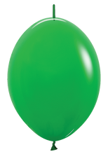 Load image into Gallery viewer, 404929 Fashion Shamrock Green 12" Link-O-Loon Balloons (25ct)
