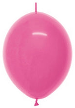 Load image into Gallery viewer, 54610 Fashion Fuchsia 6" Link-O-Loon Balloons (50ct)
