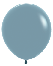 Load image into Gallery viewer, 395616 Pastel Dusk Blue 18" Round (25ct)
