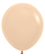Load image into Gallery viewer, 408545 Pastel Matte Malibu Peach 18" Round (25ct)

