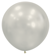 Load image into Gallery viewer, 415291 Silk Oyster White 24" Round (10ct)
