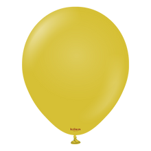 Load image into Gallery viewer, K68258 Kalisan Retro Mustard 5" Round (50ct)
