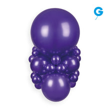 Load image into Gallery viewer, 113402 Gemar Metallic Purple 11-12" Round (50ct)
