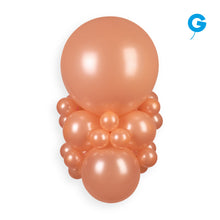 Load image into Gallery viewer, 156157 Gemar Metallic Peach 19"  Round (25ct)
