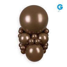 Load image into Gallery viewer, 156652 Gemar Metallic Brown 19" Round (25ct)
