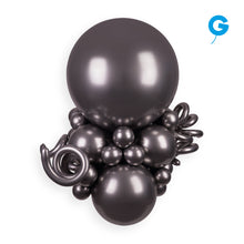 Load image into Gallery viewer, 129052 Gemar Shiny Space Grey 13" Round (25ct)
