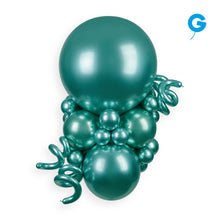 Load image into Gallery viewer, 129359 Gemar Shiny Green 13" Round (25ct)
