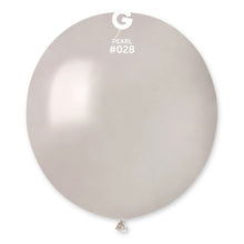 Load image into Gallery viewer, 152852 Gemar Metallic Pearl 19" Round (25ct)
