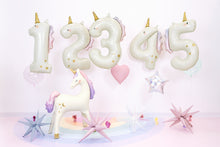 Load image into Gallery viewer, FB359-3 Number "3" Unicorn
