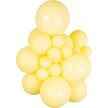 Load image into Gallery viewer, 10530058 Kalisan Pastel Matte Macaron Yellow 5" Round (1000ct)
