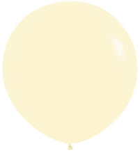 Load image into Gallery viewer, 56175 Pastel Matte Yellow 36" Round (10ct)
