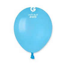 Load image into Gallery viewer, 050912 Gemar Light Blue 5" Round (100ct)
