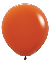 Load image into Gallery viewer, 404493 Fashion Sunset Orange 18" Round (25ct)
