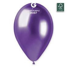 Load image into Gallery viewer, 129755 Gemar Shiny Purple 13" Round (25ct)
