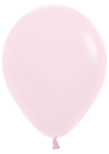 Load image into Gallery viewer, 155623 Pastel Matte Pink 11" Round (50ct)
