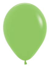 Load image into Gallery viewer, 252643 Fashion Lime Green 18" Round (25ct)
