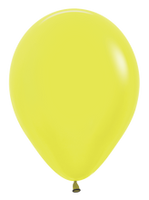 Load image into Gallery viewer, 51053 Neon Yellow 5" Round (100ct)
