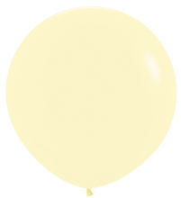 Load image into Gallery viewer, 59175 Pastel Matte Yellow 24" Round (1ct)
