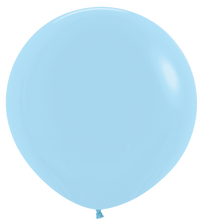 Load image into Gallery viewer, 155289 Pastel Matte Blue 24" Round (1ct)

