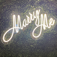 Load image into Gallery viewer, Marry Me Neon Sign Rental
