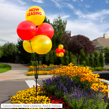 Load image into Gallery viewer, DuraBalloon® 5-Balloon Cluster Pole Kit with Ground Mount
