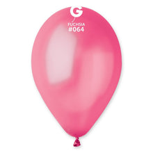Load image into Gallery viewer, 116403 Gemar Metallic Fuchsia 11-12" Round (50ct)
