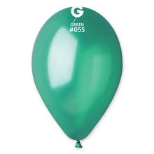 Load image into Gallery viewer, 115505 Gemar #055 Metallic Green 11-12" Round (50ct)

