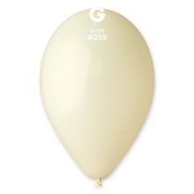 Load image into Gallery viewer, 115901 Gemar Ivory 11-12" Round (50ct)
