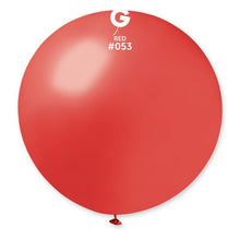 Load image into Gallery viewer, 340358 Gemar Metallic Red 31" Round (1ct)
