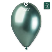 Load image into Gallery viewer, 129359 Gemar Shiny Green 13" Round (25ct)
