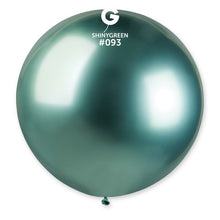 Load image into Gallery viewer, 342994 Gemar Shiny Green 31" Round (1ct)
