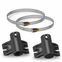 Load image into Gallery viewer, DuraBalloon® 5-Balloon Cluster Pole Kit with Pole Brackets &amp; Bands
